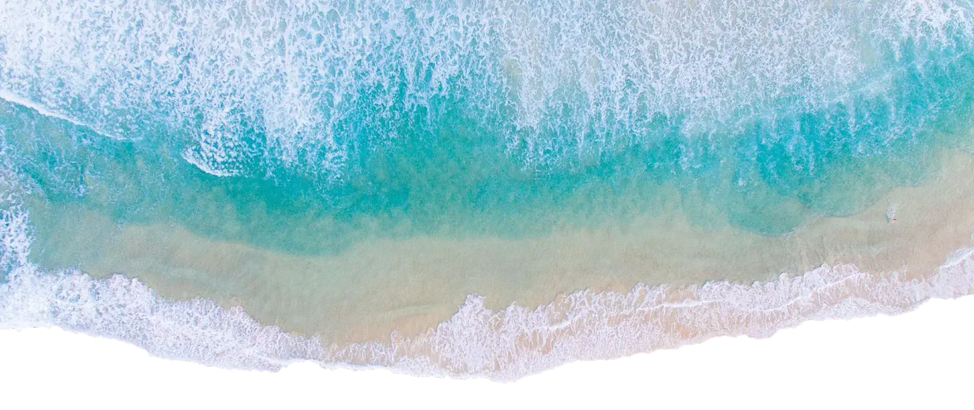 Beach aerial view